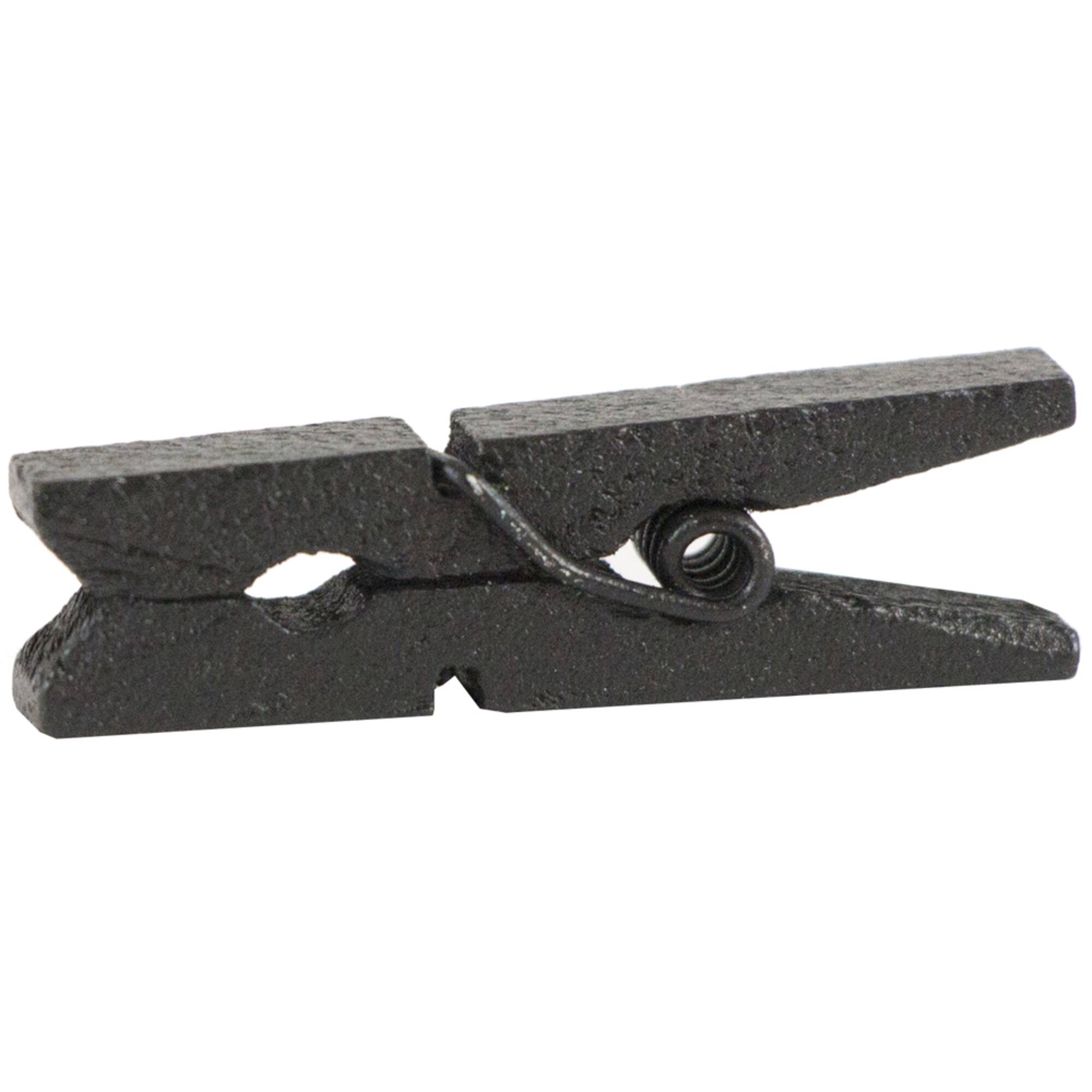 JAM Paper 1.125" Wood Clip Clothespins